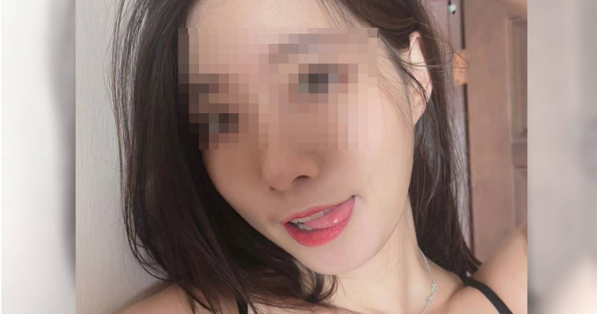 網紅在圖書館拍片。（圖／翻攝台灣臀后臉書）