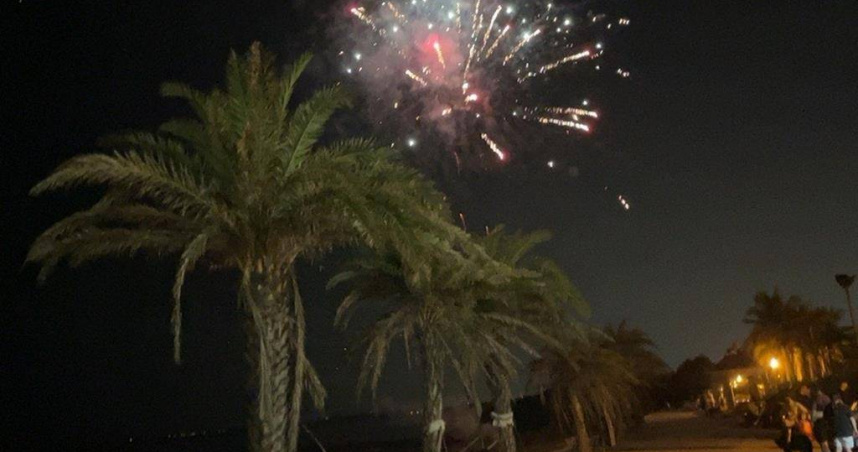 不少民眾喜歡施放煙火慶祝中秋，台南市環保局出動稽查小組進行勸導取締。（圖／台南市環保局提供）