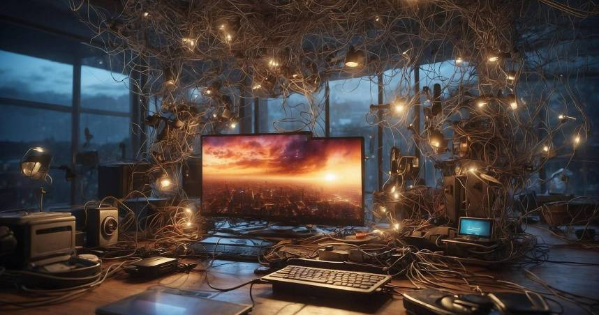 網路社群中有太多無意義的文章，被大語言模型學習後，反而會導致AI準確率下降。（示意圖／pixabay）