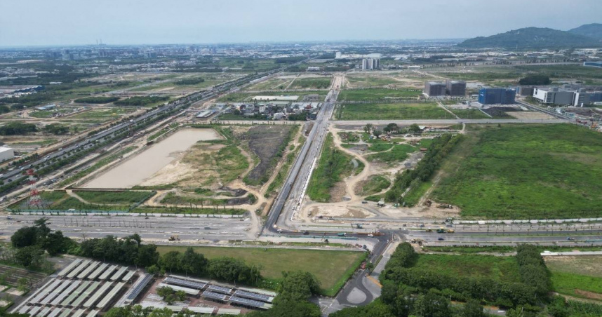 橋科園區串聯起南臺灣創新產業，形成南臺灣新興科技產業廊帶。（圖／高雄市政府提供）