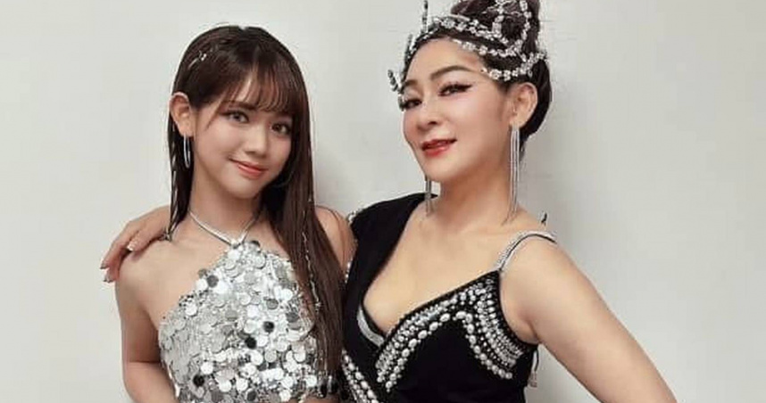 王彩樺、黃于庭母女將一起登上《2025苗栗耶誕城》演出。（圖／中天電視提供）