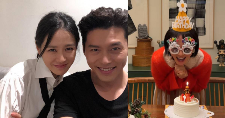 玄彬3歲兒狂催促媽媽孫藝真吹蠟燭。（圖／翻攝自Instagram@yejinhand）