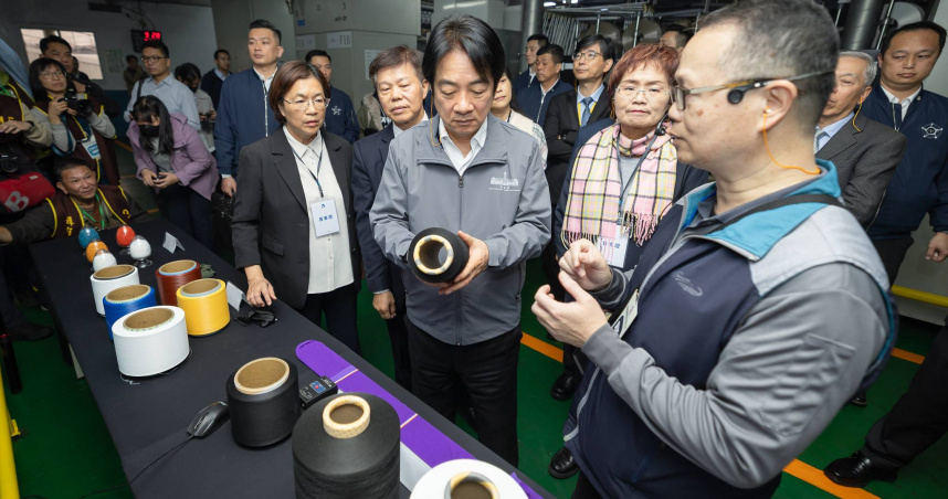 賴清德表示，政府十分支持科技產業，對中小微企業的支持同樣不遺餘力。（圖／取自總統府網站）