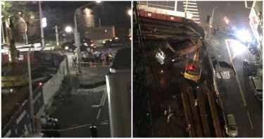 高雄馬路坍塌「10米深大洞」吞車! 比對後竟是...韓國瑜就職典禮地
