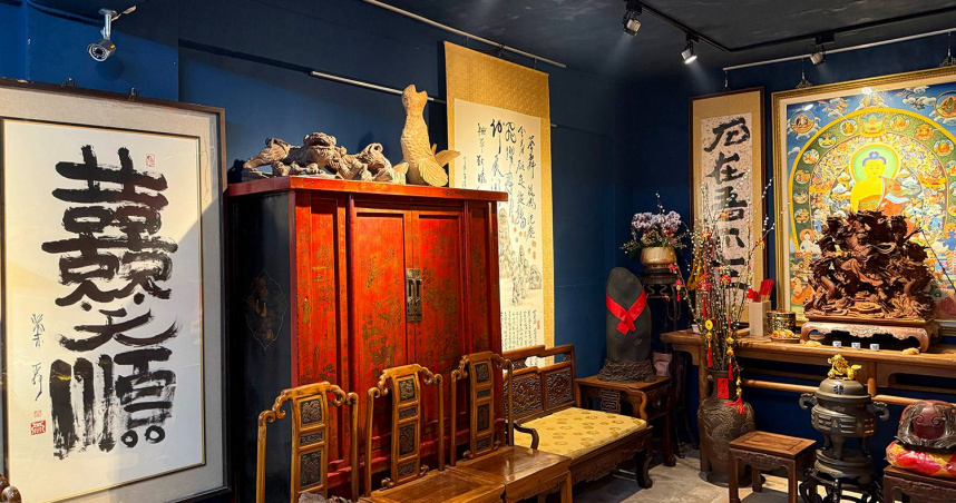 「囍笑順」偌大的空間以推廣文化為矢志。（圖／吳德亮攝影）