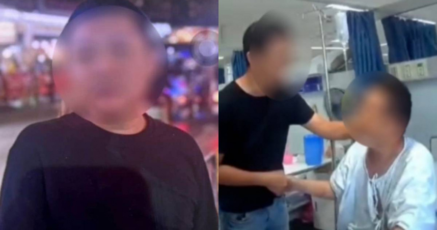 台灣男子在芭達雅失聯3天後，被發現在醫院接受治療。（圖／翻攝自amarintv）