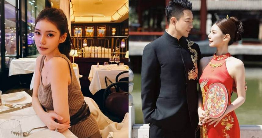 馬筱梅與大S前夫汪小菲結婚後生下一個兒子，近日突然表明不會回應大S一對兒女的問題。（圖／翻攝自馬筱梅Instagram）
