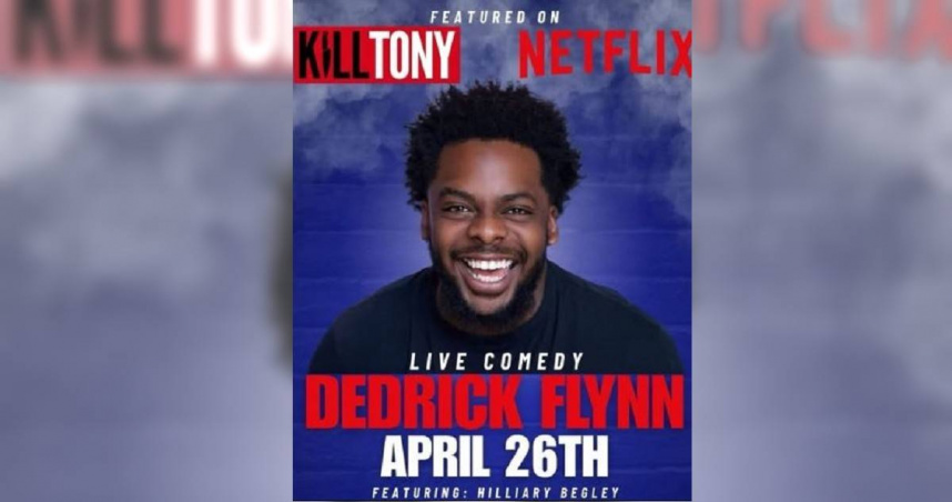 35歲的美國籍喜劇演員弗林（Dedrick Flynn）。（圖／翻攝自Instagram，deddyfatstacks）