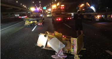 娃娃機國道跳車害連環車禍 駕駛吞9000元罰單