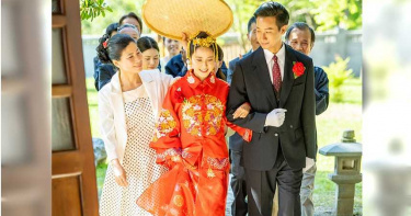 大元《羅雀》中式婚紗嫁了!邱凱偉:非常漂亮