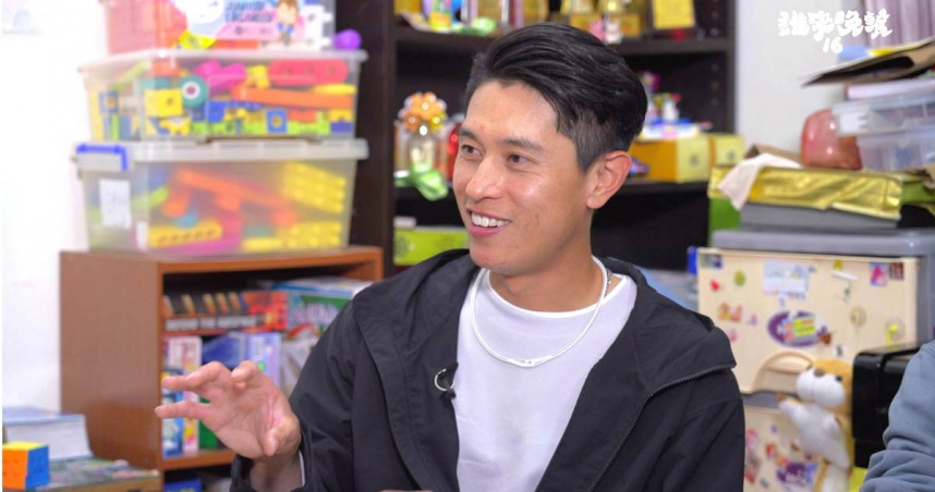 吳東融分享打棒球的低潮經歷。（圖／公視提供）