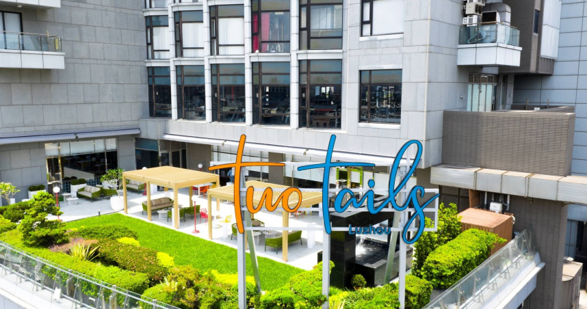 Two Tails Hotels首個據點位於新北市蘆洲，還預計於2028年在美國洛杉磯拓點、並將進軍東南亞。（圖／Two Tails Hotel Luzhou提供）