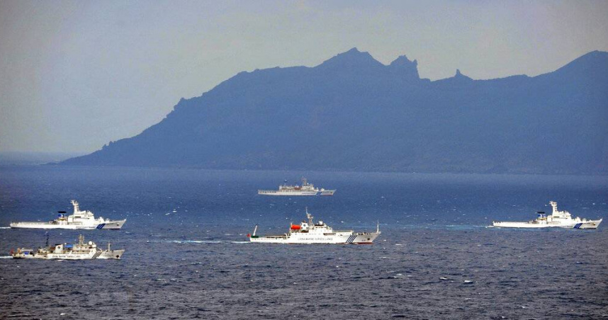 中國海警船近日頻繁出現在釣魚台周邊海域，引發日方高度關注與警戒。（圖／達志／美聯社，下同）