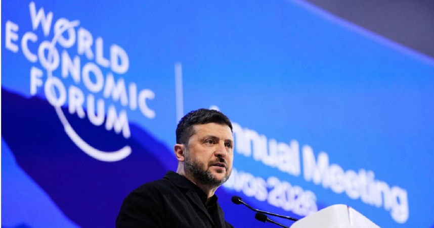 烏克蘭總統澤倫斯基（Volodymyr Zelenskyy）。（圖／達志／美聯社）