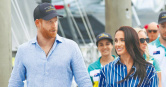 哈利王子（Prince Harry）與妻子梅根（Meghan Markle）回英國不到兩週，便遭遇來自白金漢宮的震撼打擊。（圖／達志／路透社）