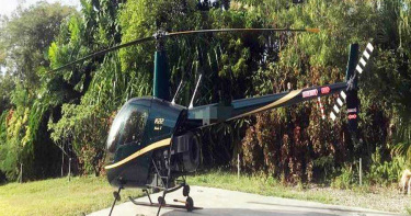黑色R22直升機起降東海岸 男25萬交保稱:不知道是違法
