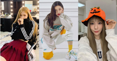 IU、BLACKPINK、太妍親自教學 最簡單的大學T穿出時髦感其實有技巧!