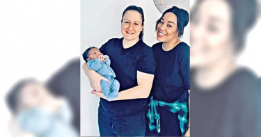 嬰兒住過2個子宮? 全球首例女同志共同孕育生子