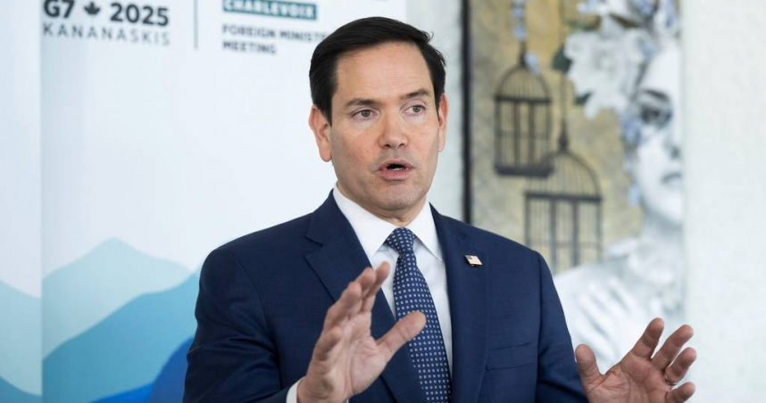 美國國務卿盧比歐（Marco Rubio）。（圖／達志／美聯社）