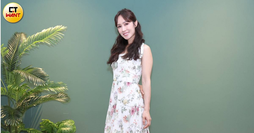 小薰瘦了7公斤，男友鄭人碩卻覺得抱起來太瘦，要她吃多一點。（圖／焦正德攝）