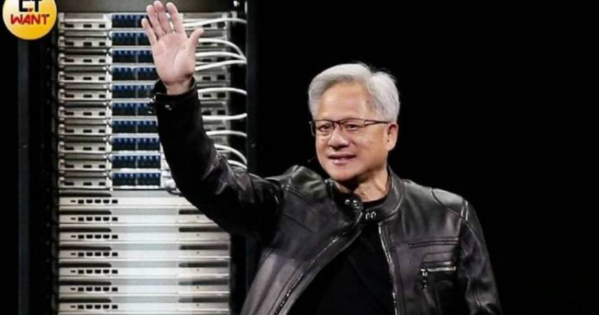 輝達（Nvidia）創辦人兼執行長黃仁勳。（圖／黃耀徵攝）