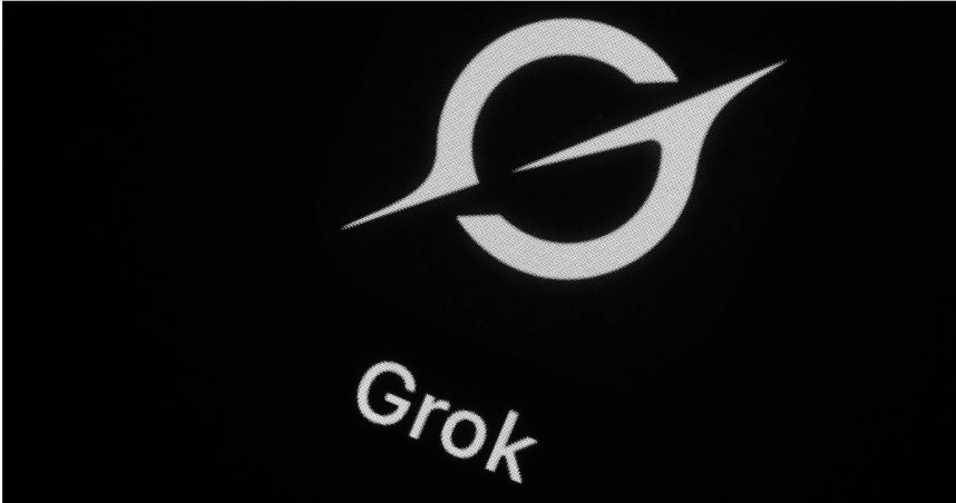 全球首富馬斯克（Elon Musk）旗下xAI公司，開發的生成式人工智慧聊天機器人「Grok」。（圖／達志／美聯社）