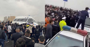 江西拒絕湖北人入城!2省警察「集體鬥毆」連警車也被推翻
