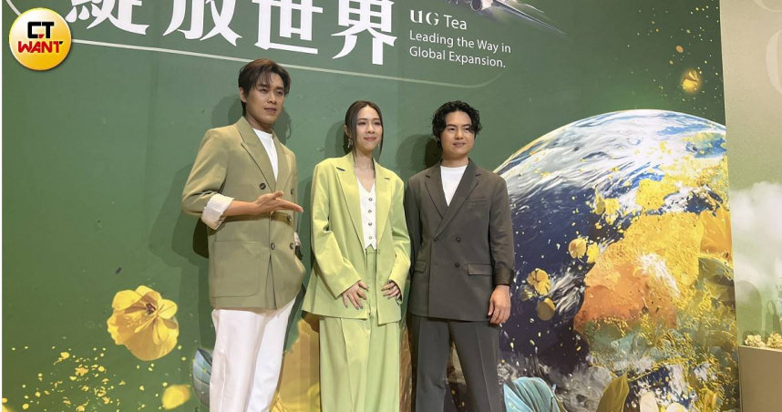 告五人連續兩年擔任知名手搖飲代言人。（圖／吳孟倫攝）