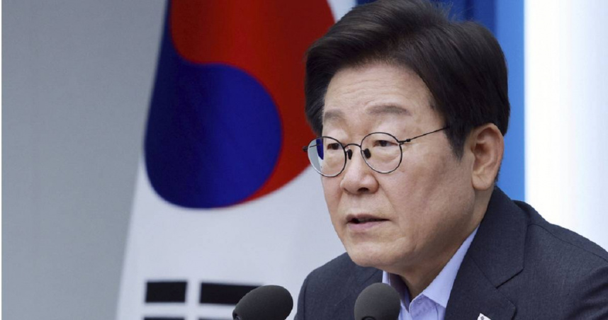 南韓總統李在明。（圖／達志／美聯社）