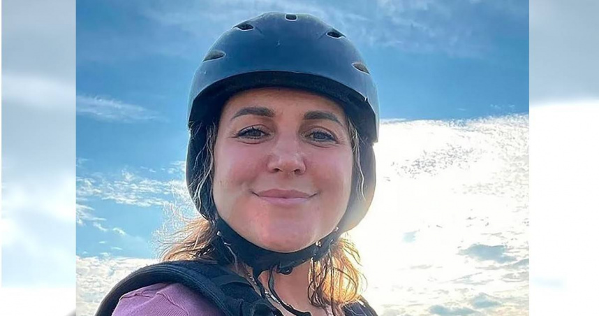 45歲的母親吉什奇娜（Gishchina）原本計畫返回高塔自拍，結果過程中發生意外。（圖／翻攝自社群網站X @chikistrakiz）