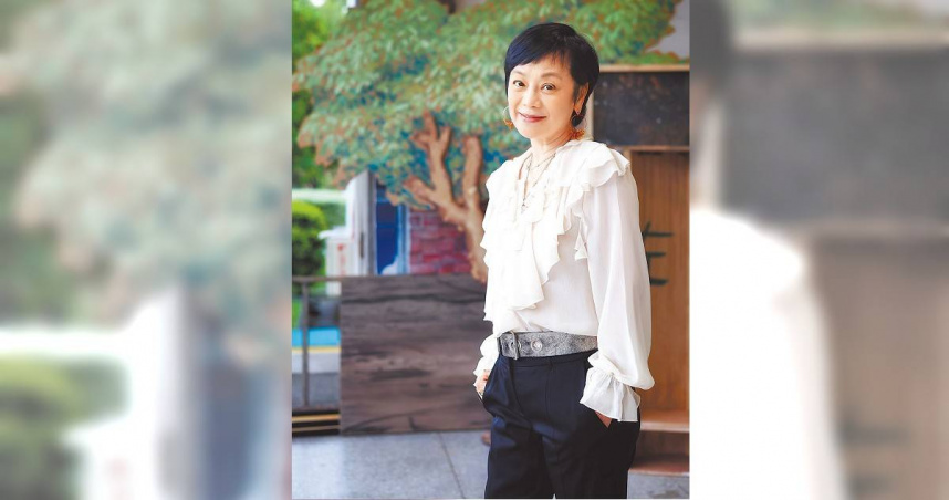 金馬影后張艾嘉日前為了果實文教基金會的大型舞台劇計畫專程返台。（圖／鄧博仁攝）