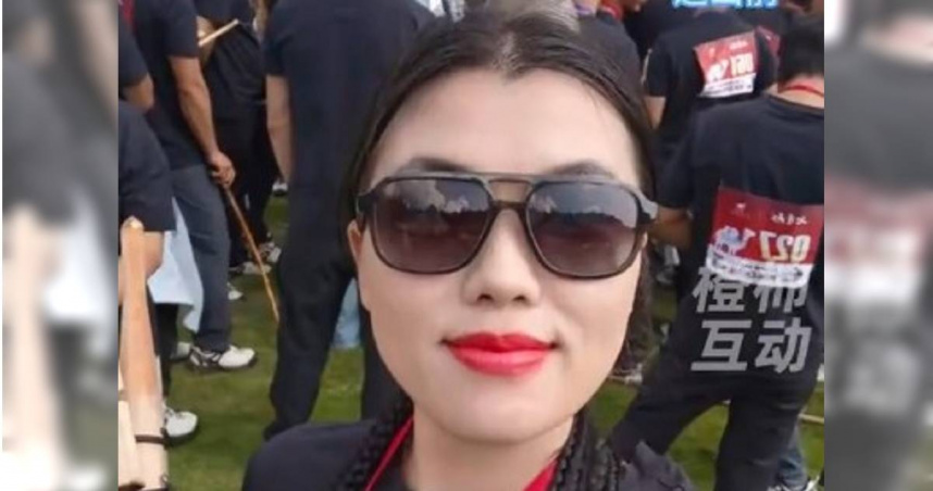 楊朝芹參加荒野求生挑戰賽。（圖／翻攝都會快報橙柿互動，下同）