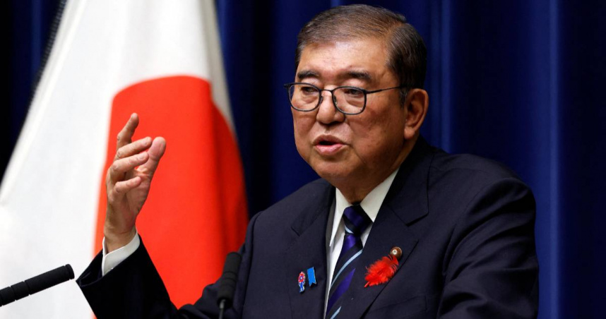 前日本首相石破茂。（圖／達志／路透社）