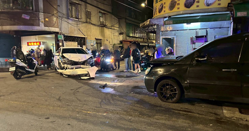 中和男毒駕「擦撞5車」後逆向對撞釀3傷　警查獲毒品煙彈