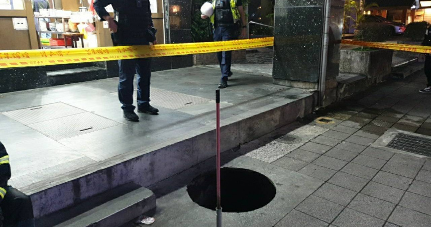 快訊／北市忠孝東路四段人孔蓋脫落！路過母子險跌　10歲童手臂擦傷