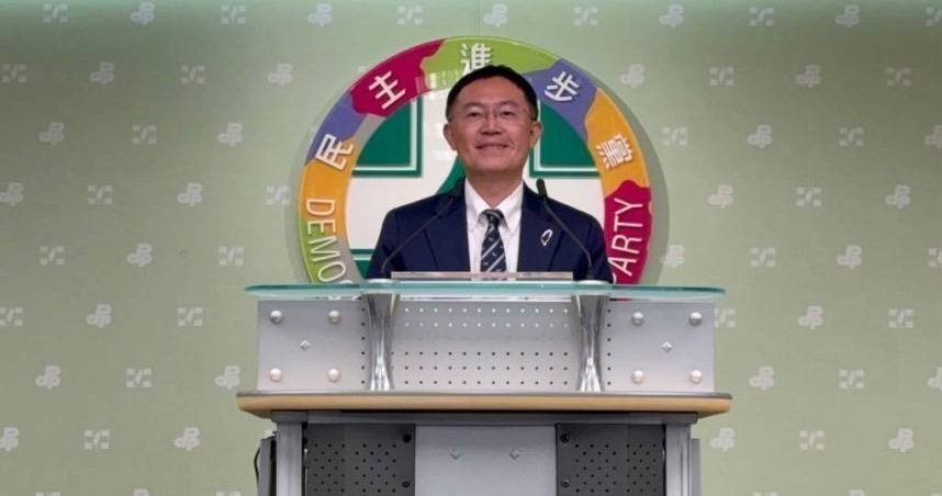 民進黨發言人李坤城批評國民黨未就「追蹤器」案報警，質疑相關指控恐涉誣告並呼籲接受司法檢驗。（圖／報系資料庫）