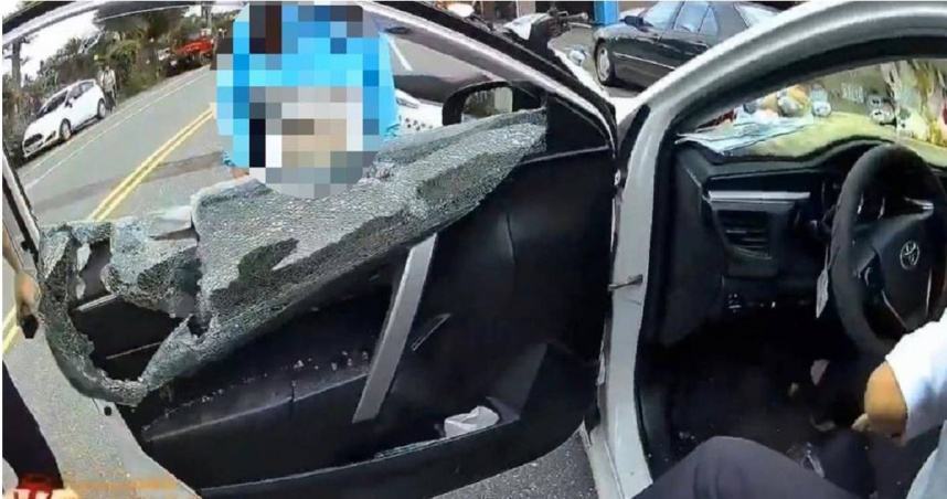 花蓮國中生跟媽吵架怒「拔鑰匙熄火」　下秒竟無照駕駛遭警破窗拉下車