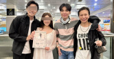 蕭敬騰和老婆Summer當歌迷的證婚人。（圖／翻攝IG／vivi___luo)