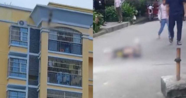 作業沒寫完挨罵!小六妹「吊掛26樓」放手墜下慘死 驚悚畫面曝光