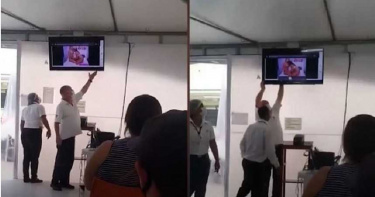 打新冠肺炎疫苗可看「成人影片」!民眾搶接種 衛生人員道歉:手殘誤播
