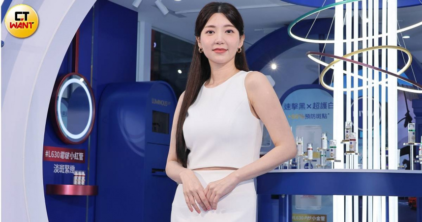 郭雪芙透露自己私下是「母老虎」，無奈英文還不夠流利，跟外籍男友吵不起來，只能靠吼叫發洩。（圖／楊澍攝）