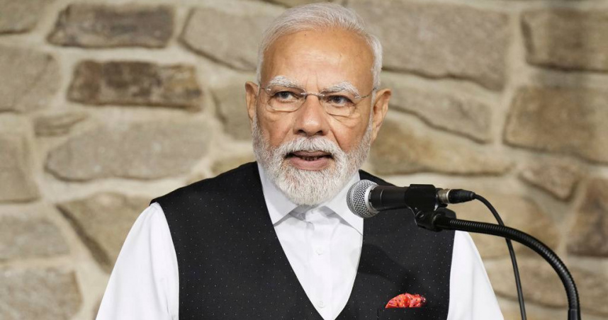 印度總理莫迪。（圖／達志／美聯社）