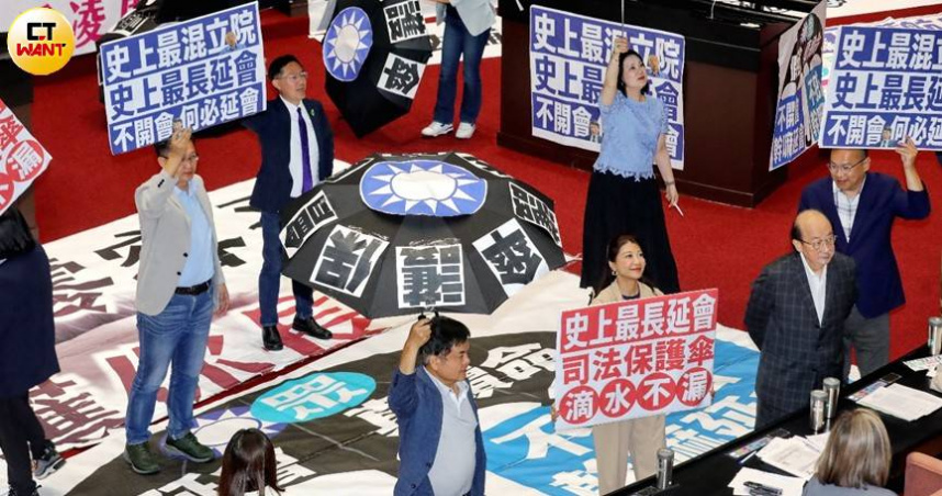 本屆立法院三黨不過半往往導致衝突加劇。(示意圖／周志龍攝）