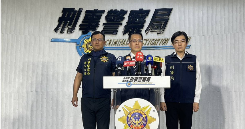 館長陳之漢15日下午現身刑事局準備接受偵訊，刑事局副局長陳世煌也呼籲民眾應理性發言。(圖／翻攝畫面)