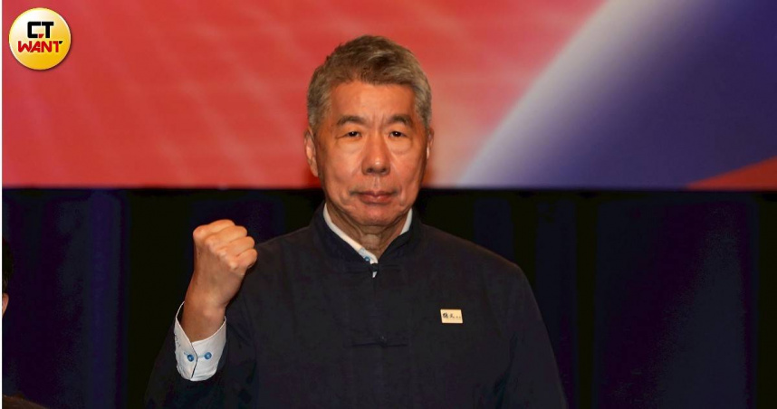 張亞中表示，國民黨若未妥善處理國共政治對話，將難贏2028大選。（圖／劉耿豪攝）