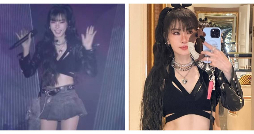 面對網友質疑鼻子變黑，謝金燕親自留言反嗆「黑你的頭啦」，網友笑翻直呼超派！（圖／翻攝自謝金燕臉書）