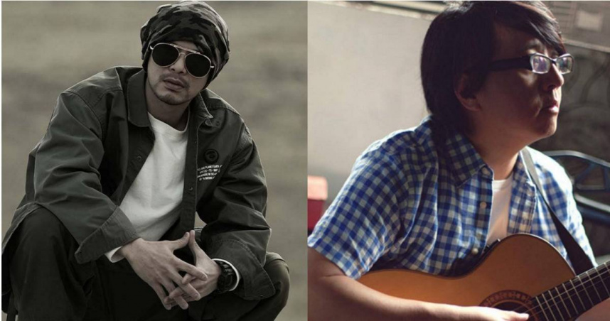 黃明志曾在廁所將自己的Demo交給袁惟仁。（圖／翻攝自黃明志、袁惟仁臉書）