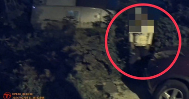 花蓮吉安警方深夜巡邏，追緝通緝犯並查獲毒品及毒駕情事。（圖／翻攝畫面）