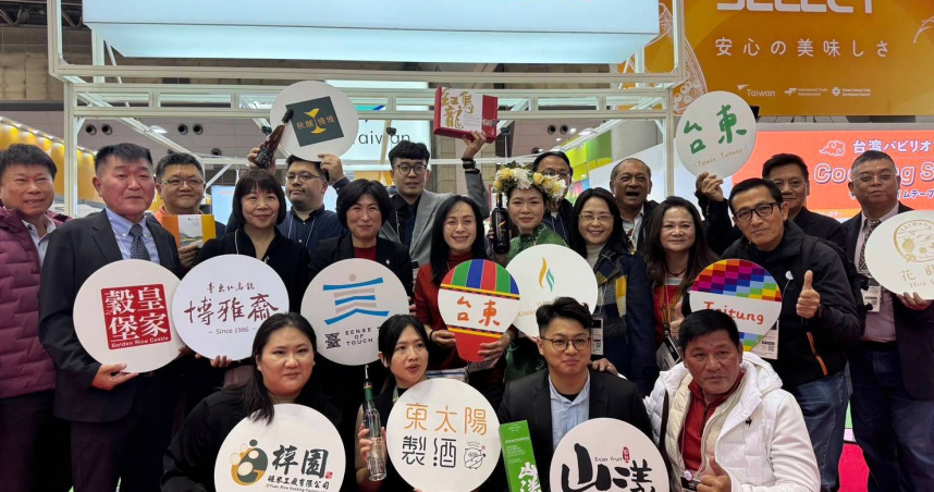 陳瑩表示，今年台灣館匯集近200家廠商參展，展場氣氛熱絡、詢問度高，成為整個展場中相當受到矚目的展區。（圖／陳瑩辦公室提供）