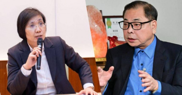 國民黨新竹縣初選，最終由徐欣瑩（左）戰勝陳見賢（右）。（圖／黃摯恩後製／翻攝徐欣瑩、陳見賢臉書）